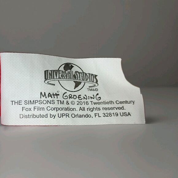 Universal Studios Exclusive Homer Simpson Plush Doll The Simpsons Mascot Stuffed - Picture 5 of 16